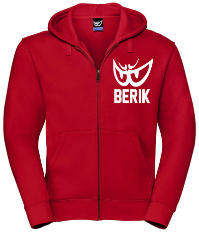 Berik Classic Z Zip Hoodie#color_red-white