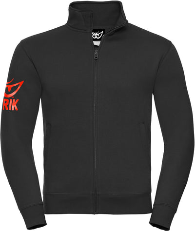 Berik Paddock Sweat Jacket#color_black-red