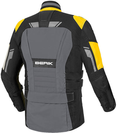 Berik Striker waterproof 3in1 Motorcycle Textile Jacket#color_yellow-black