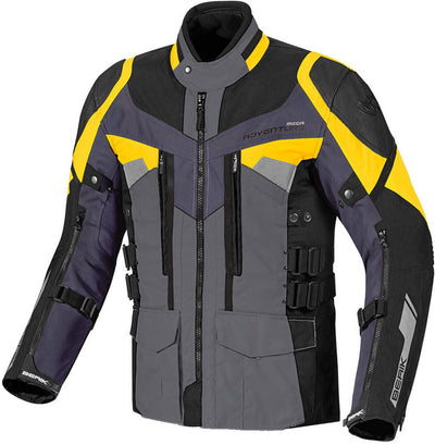 Berik Striker Waterproof 3in1 Motorcycle Textile Jacket#color_yellow-black
