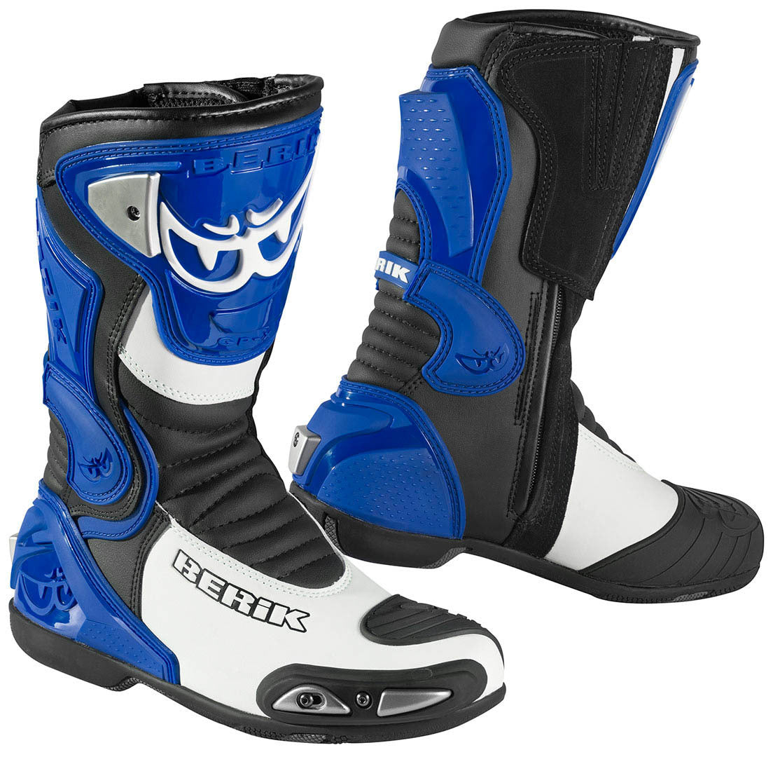 Berik Losail Motorcycle Boots#color_blue