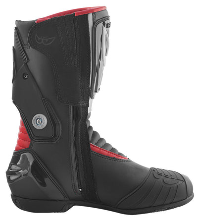 Berik Shaft 2.0 Motorcycle Boots#color_black-red