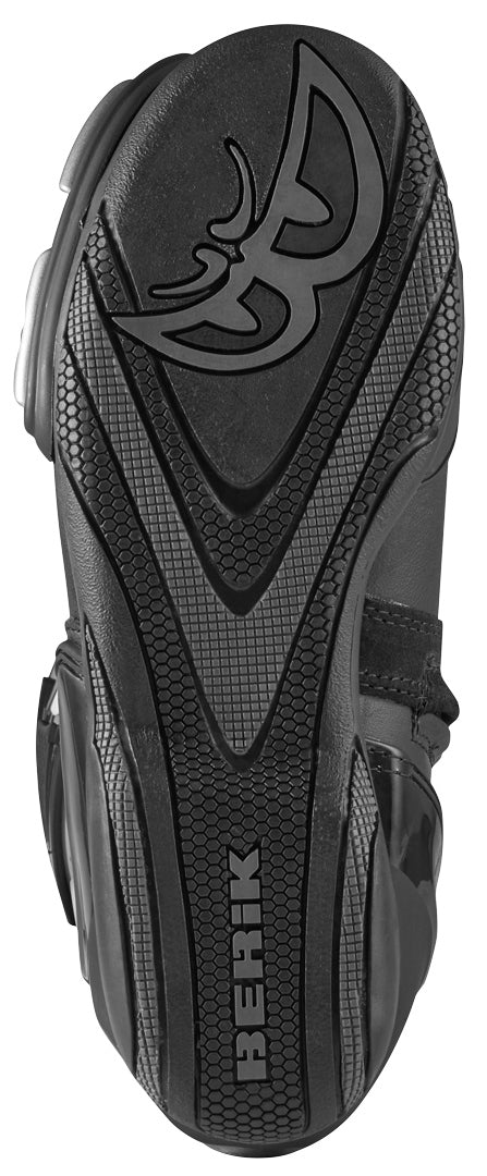 Berik Shaft 3.0 Motorcycle Boots#color_black-white