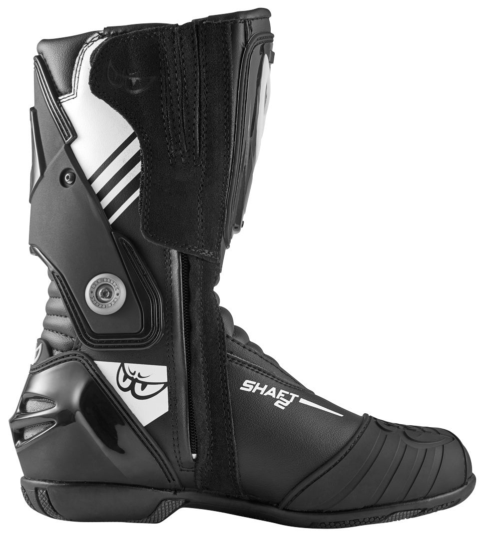 Berik Shaft 3.0 Motorcycle Boots#color_black-white