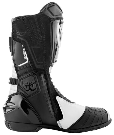 Berik Donington Motorcycle Boots#color_black-white