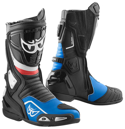 Berik Donington Motorcycle Boots#color_black-blue