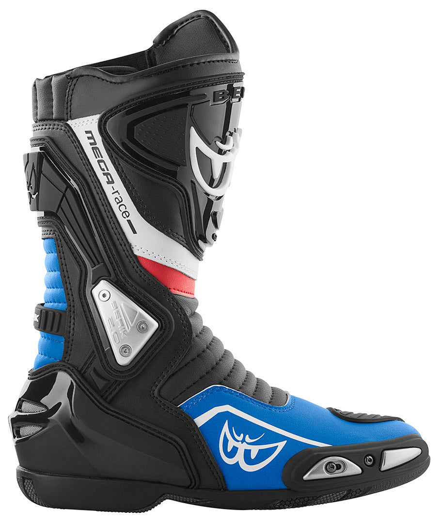 Berik Donington Motorcycle Boots#color_black-blue