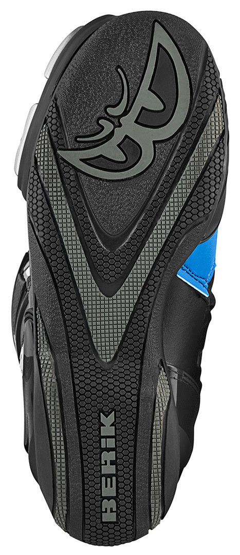 Berik Donington Motorcycle Boots#color_black-blue