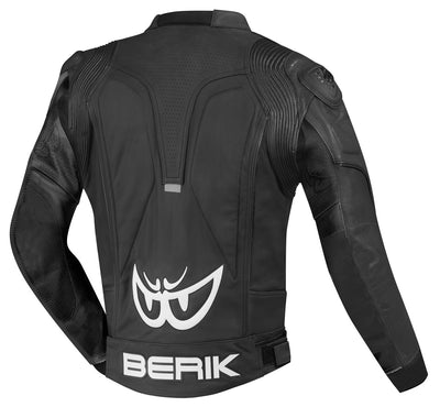 Berik Air-B Motorcycle Leather Jacket#color_black