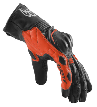 Berik Nador Motocycle Gloves#color_black-neon-red