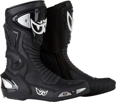 Berik Race-X Racing Motorcycle Boots#color_black