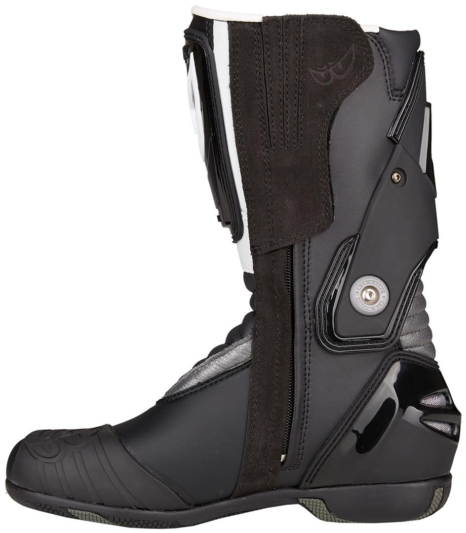 Berik Shaft 2.0 Motorcycle Boots#color_black-grey-white