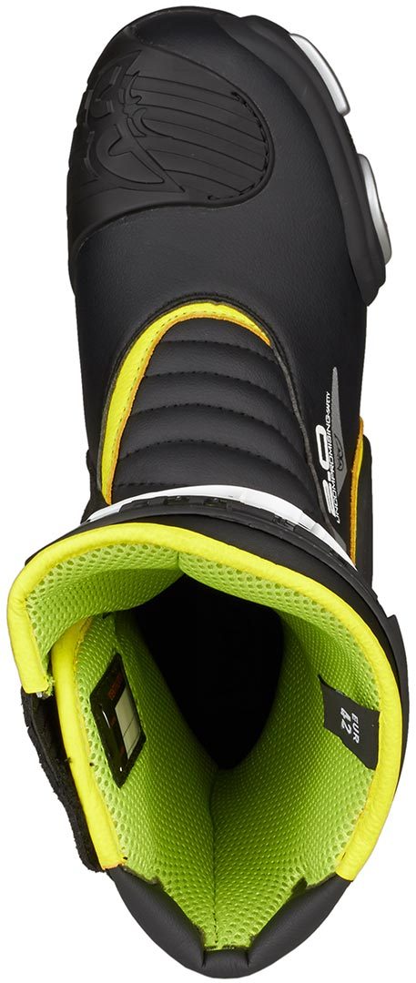 Berik Shaft 2.0 Motorcycle Boots#color_black-yellow