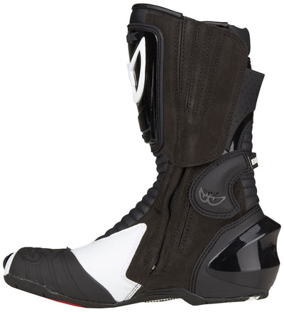 Berik Race-X Racing Motorcycle Boots#color_black-white