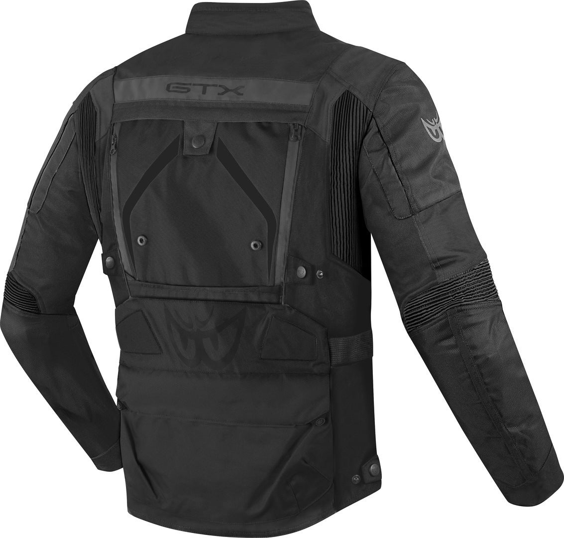 Berik Safari Waterproof 3in1 Motorcycle Textile Jacket#color_black