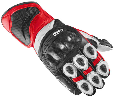 Berik TX-1 Pro Motorcycle Gloves#color_black-white-red