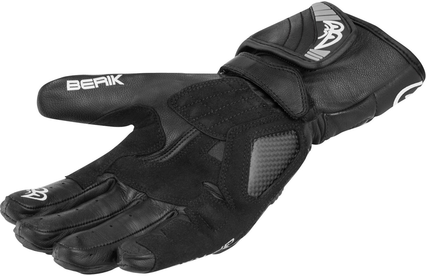 Berik Zoldar Ladies Motorcycle Gloves#color_black