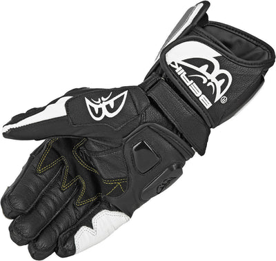 Berik MIsano Motorcycle Gloves#color_black-white