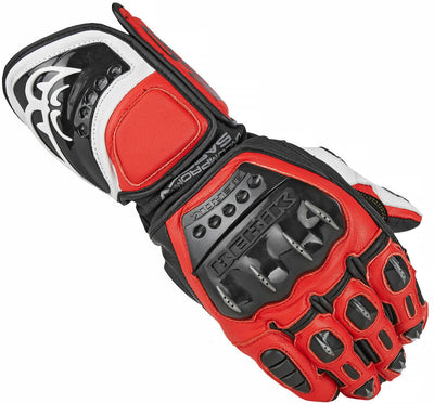 Berik MIsano Motorcycle Gloves#color_black-red-white