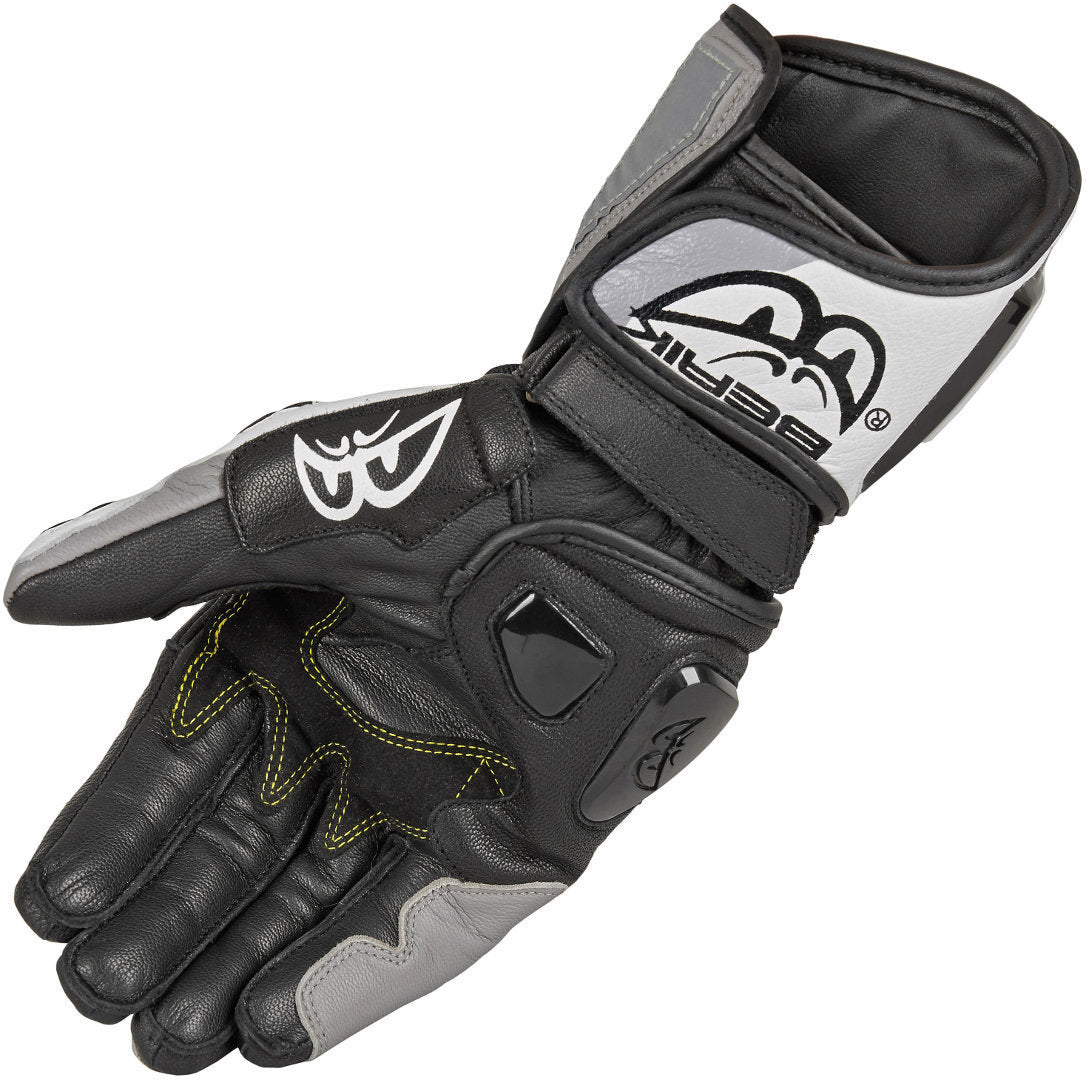Berik MIsano Motorcycle Gloves#color_black-grey
