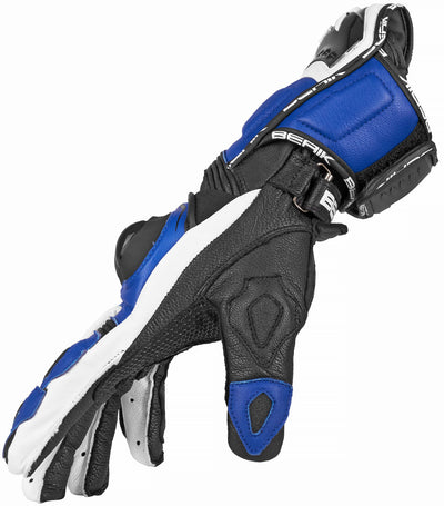 Berik Spa Motorcycle Gloves#color_black-blue