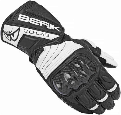 Berik Zoldar Ladies Motorcycle Gloves#color_black-white