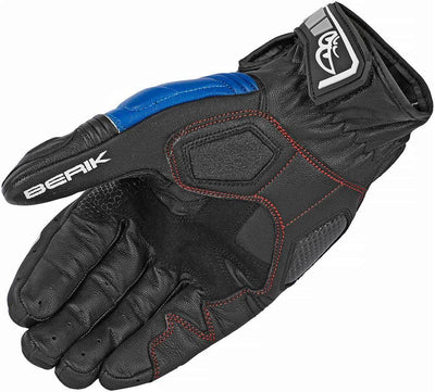 Berik NexG Motorcycle Gloves#color_black-white-blue