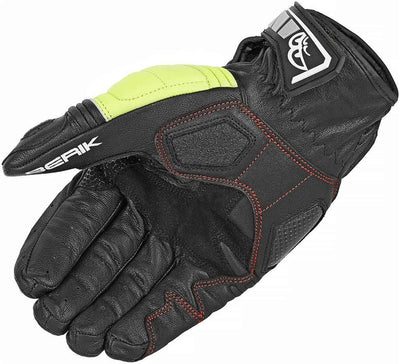 Berik NexG Motorcycle Gloves#color_black-white-yellow