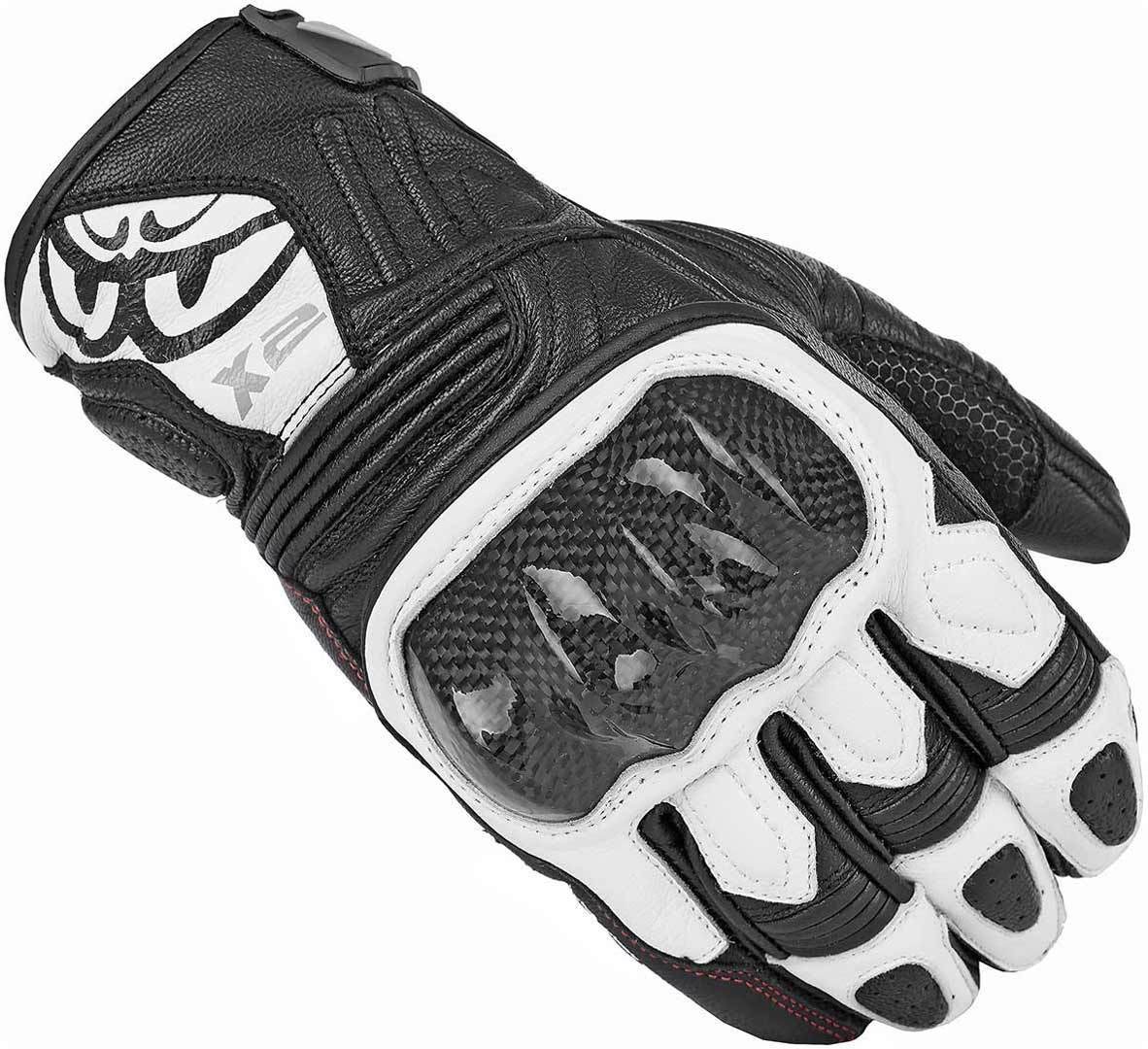 Berik LDX Ladies Motorcycle Gloves#color_black-white