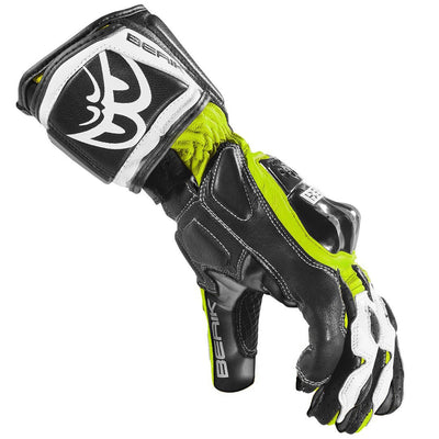 Berik Segullo Motorcycle Gloves#color_yellow-white