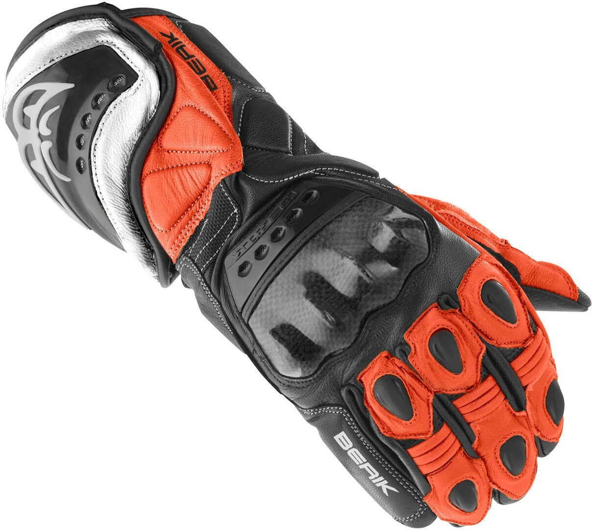 Berik TX-1 Motorcycle Gloves#color_black-neon