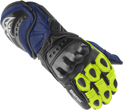 Berik TX-1 Motorcycle Gloves#color_black-blue