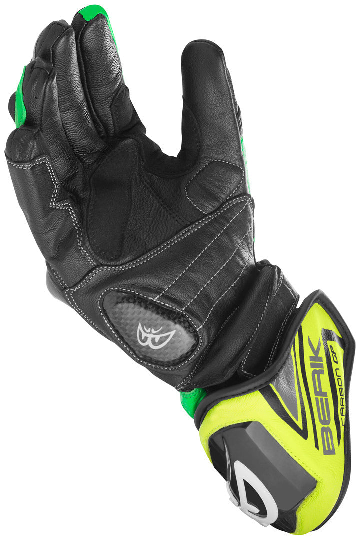 Berik TX-1 Motorcycle Gloves#color_black-neon