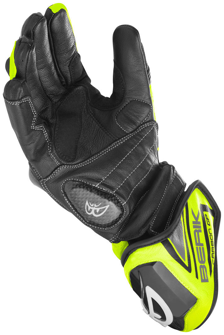 Berik TX-1 Motorcycle Gloves#color_black-neon