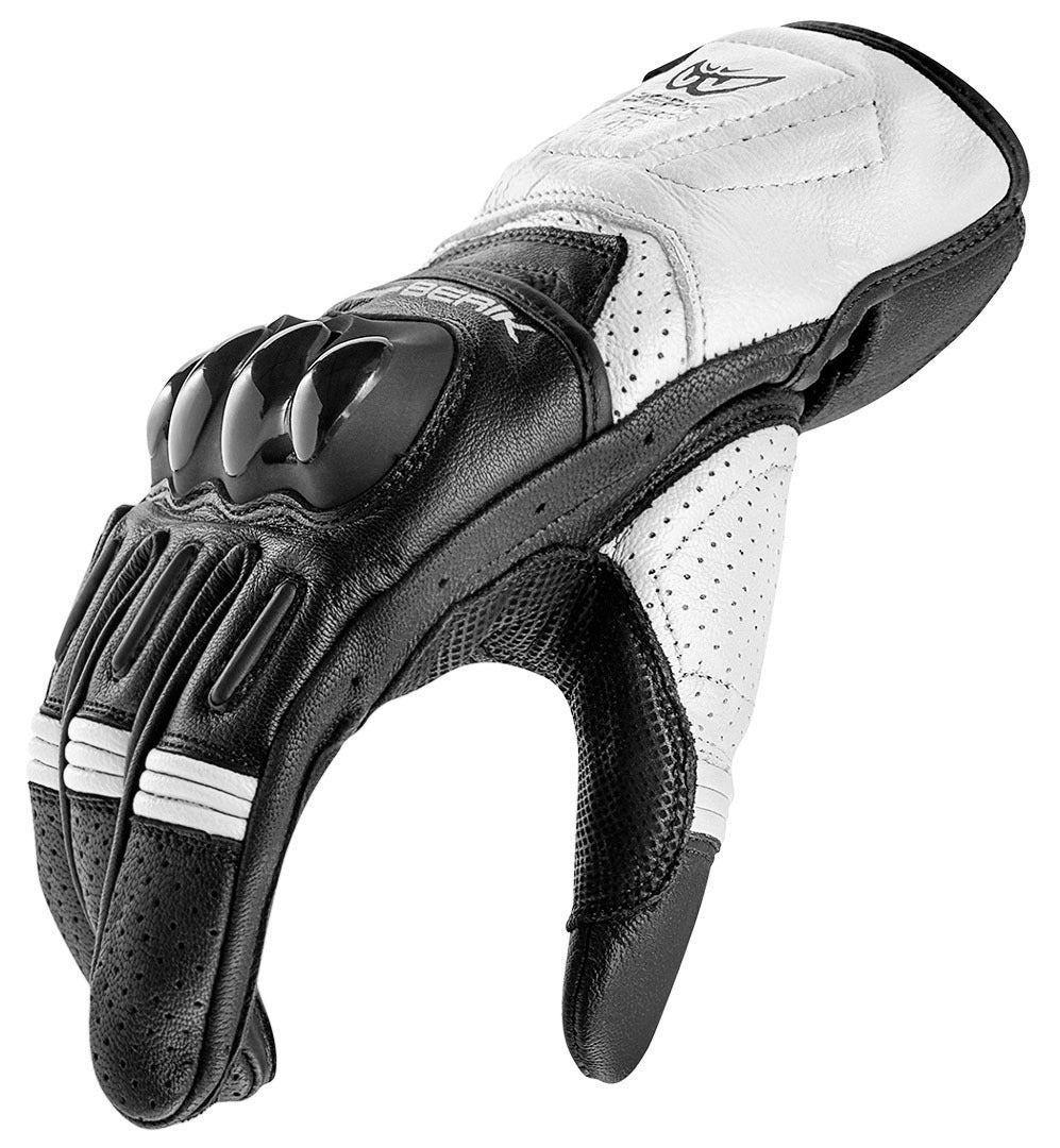 Berik TX-2 Motorcycle Gloves#color_white-black