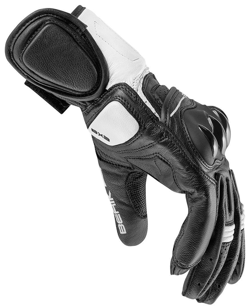 Berik TX-2 Motorcycle Gloves#color_white-black