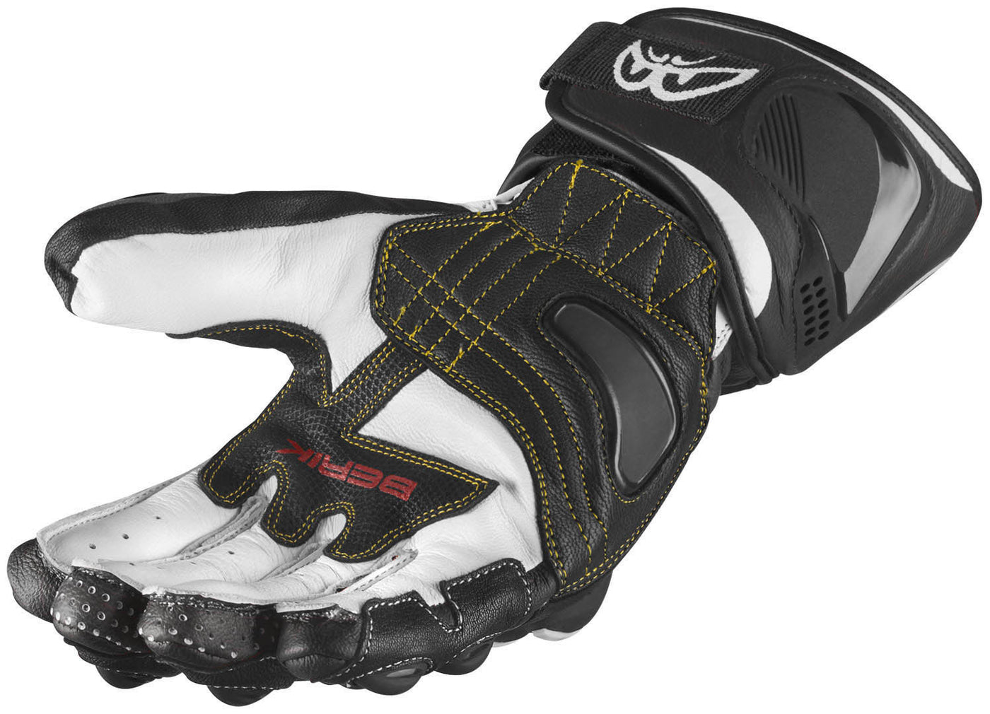 Berik Thunar Evo Motorcycle Gloves#color_black