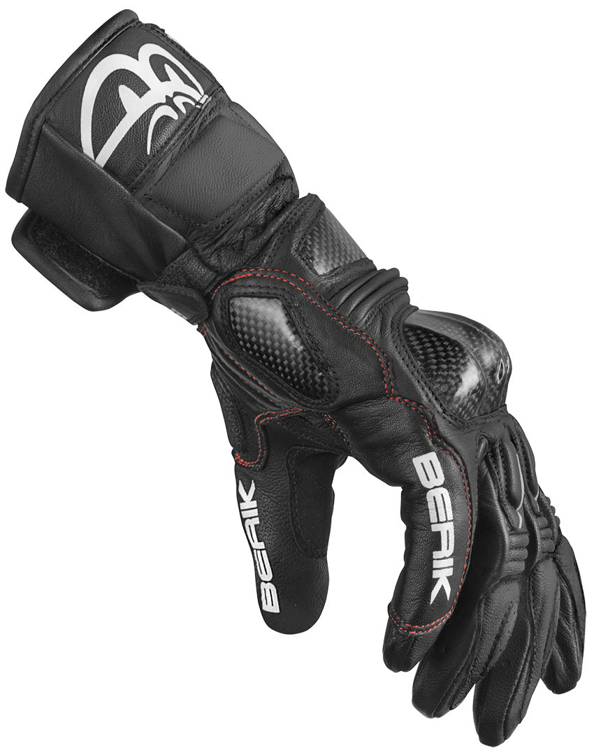 Berik Namib Pro Motorcycle Gloves#color_black