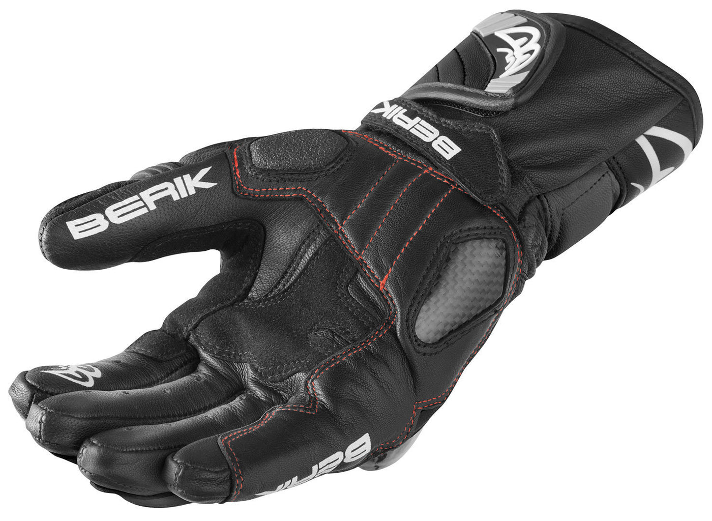 Berik Namib Pro Motorcycle Gloves#color_black