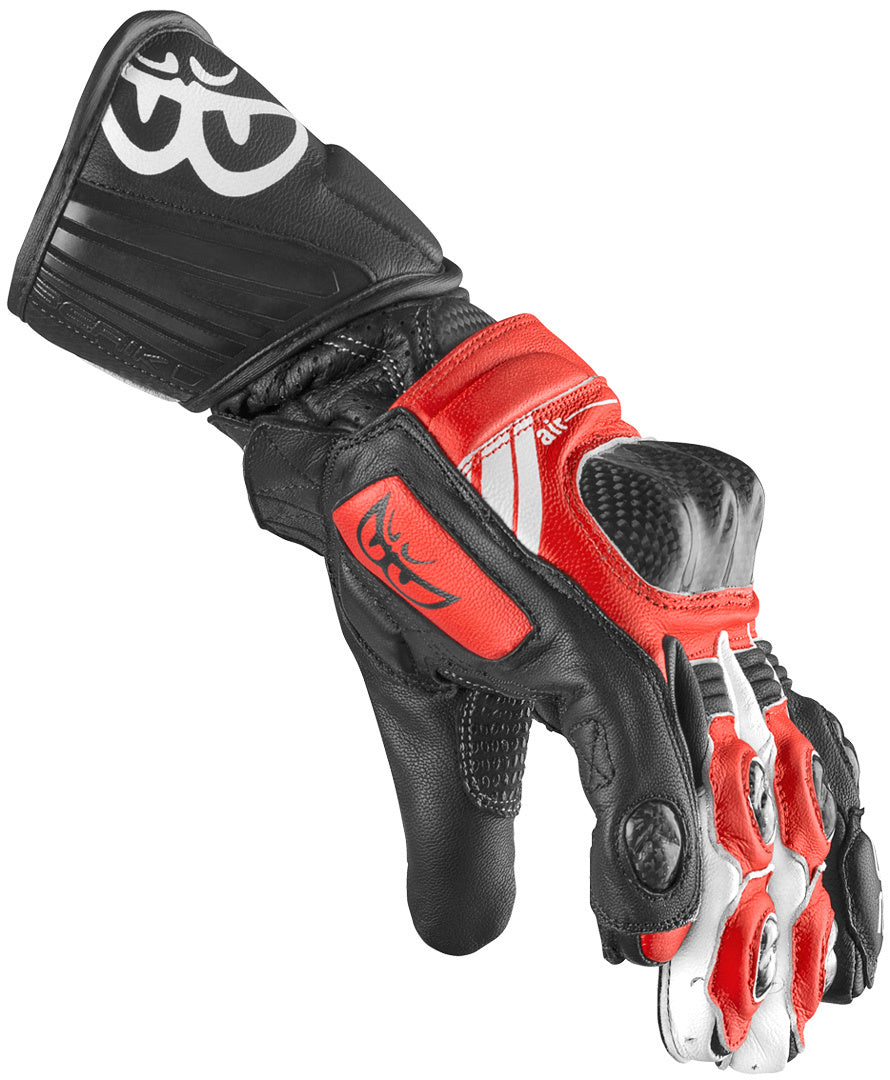 Berik ST-Evo Motorcycle Gloves#color_red-black