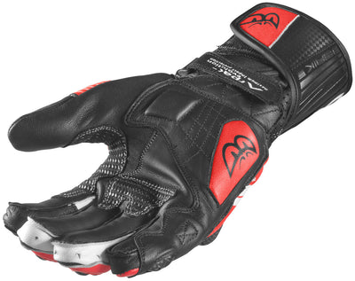 Berik ST-Evo Motorcycle Gloves#color_red-black