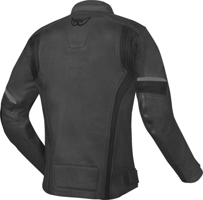 Berik Flexius Motorcycle Leather Jacket#color_black