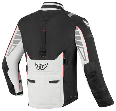 Berik Avenue Motorcycle Textile Jacket#color_black-light-grey