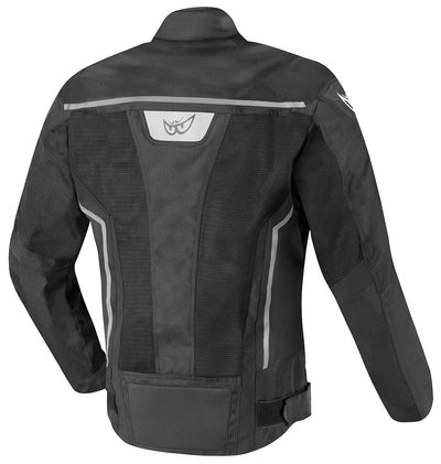 Berik Sonic Air Motorcycle Textile Jacket#color_black