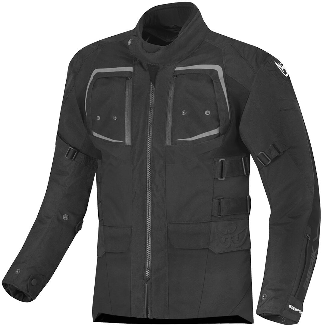 Berik Safari Pro Waterproof 3in1 Motorcycle Textile Jacket#color_black