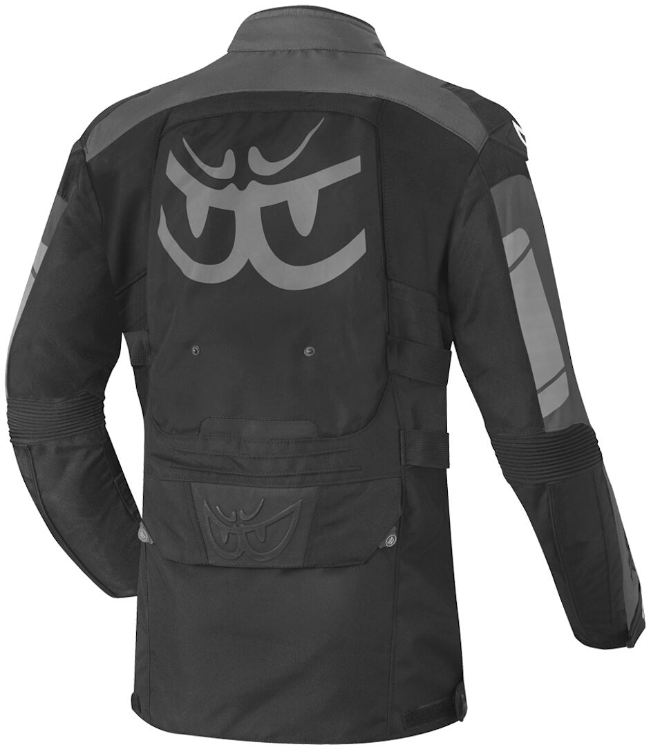 Berik Safari Pro Waterproof 3in1 Motorcycle Textile Jacket#color_black-grey