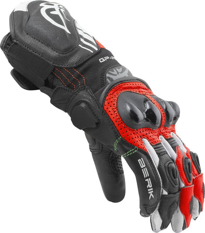 Berik Spa Evo Motorcycle Gloves#color_black-red